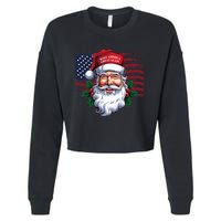 Make A Christmas Great Again Xmas Trump Maga Pajamas Santa Cropped Pullover Crew