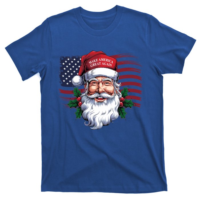 Make A Christmas Great Again Xmas Trump Maga Pajamas Santa Great Gift T-Shirt