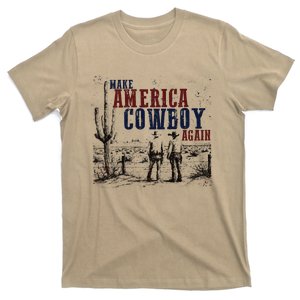 Make America Cowboy Again Western 4th Of July T-Shirt