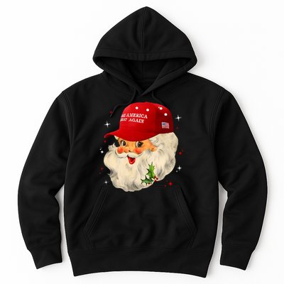 Make A Christmas Great Again Funny Xmas Trump Santa Pajamas Hoodie