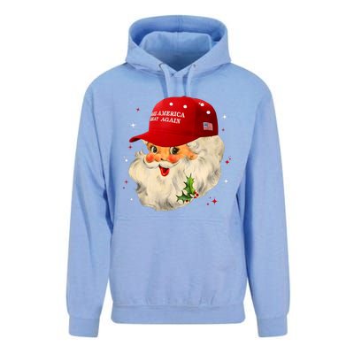 Make A Christmas Great Again Funny Xmas Trump Santa Pajamas Unisex Surf Hoodie