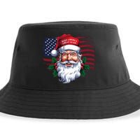 Make A Christmas Great Again Xmas Trump Maga Pajamas Santa Sustainable Bucket Hat