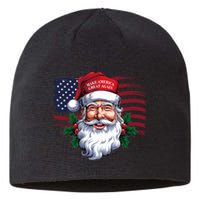 Make A Christmas Great Again Xmas Trump Maga Pajamas Santa Sustainable Beanie