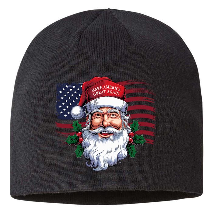 Make A Christmas Great Again Xmas Trump Maga Pajamas Santa Sustainable Beanie