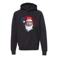 Make A Christmas Great Again Xmas Trump Maga Pajamas Santa Premium Hoodie