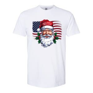 Make A Christmas Great Again Xmas Trump Maga Pajamas Santa Softstyle CVC T-Shirt