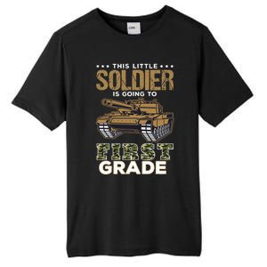 Military Army Camo Tanks First Grade Back To School Tall Fusion ChromaSoft Performance T-Shirt