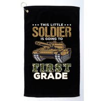 Military Army Camo Tanks First Grade Back To School Golf Towel