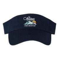 Mountains Are Calling & I Must Go Retro Vintage Visor