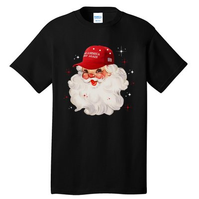 Make A Christmas Great Again Xmas Trump Maga Pajamas Santa Tall T-Shirt