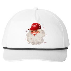 Make A Christmas Great Again Xmas Trump Maga Pajamas Santa Snapback Five-Panel Rope Hat