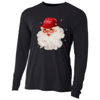 Make A Christmas Great Again Xmas Trump Maga Pajamas Santa Cooling Performance Long Sleeve Crew