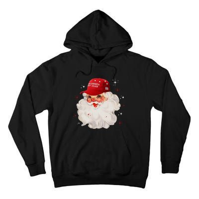 Make A Christmas Great Again Xmas Trump Maga Pajamas Santa Tall Hoodie