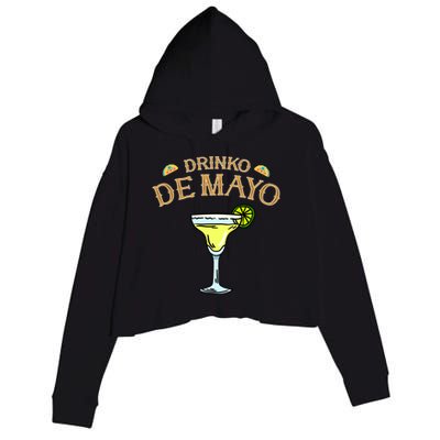 Men And Cinco De Mayo Outfit Funny Gift Cinco De O De Mayo Gift Crop Fleece Hoodie