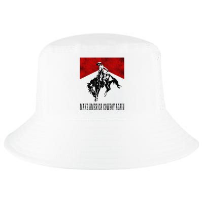 Make America Cow Cow Again Rodeo Lover 4th of July Cool Comfort Performance Bucket Hat