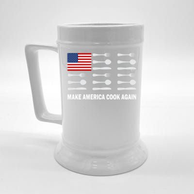 Make America Cook Again Kitchen Food Beer Stein