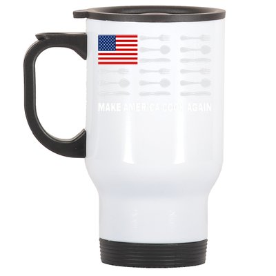 Make America Cook Again Kitchen Food Stainless Steel Travel Mug