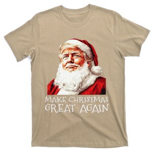 Make A Christmas Great Again Xmas President Trump Maga Santa T-Shirt