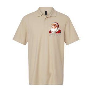 Make A Christmas Great Again Xmas President Trump Maga Santa Softstyle Adult Sport Polo