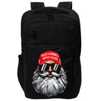 Make A Christmas Great Again Funny Xmas Trump Santa Pajamas Impact Tech Backpack