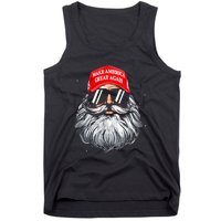 Make A Christmas Great Again Funny Xmas Trump Santa Pajamas Tank Top