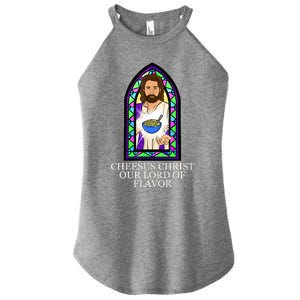 Mac And Cheese Lover Cheesus Christ Our Lord In Flavor Women's Perfect Tri Rocker Tank