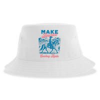 Make America Cowboy Again Western Rodeo Sustainable Bucket Hat