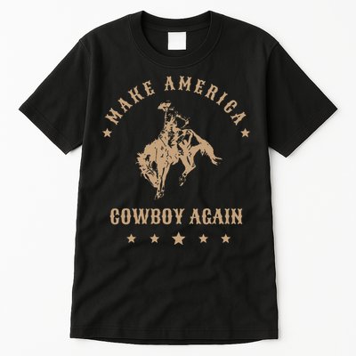 Make America Cowgirl Cowboy Again Tall T-Shirt