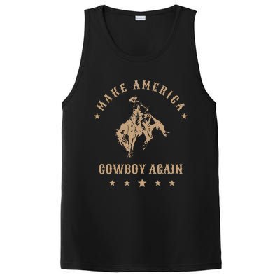 Make America Cowgirl Cowboy Again PosiCharge Competitor Tank