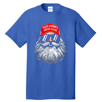 Make A Christmas Great Again Xmas Trump Santa Tall T-Shirt