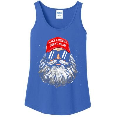 Make A Christmas Great Again Xmas Trump Santa Ladies Essential Tank