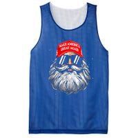 Make A Christmas Great Again Xmas Trump Santa Mesh Reversible Basketball Jersey Tank