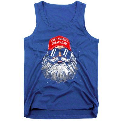 Make A Christmas Great Again Xmas Trump Santa Tank Top