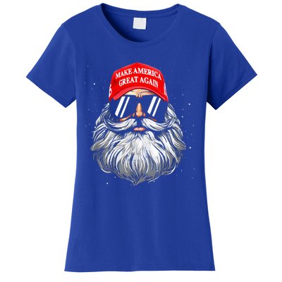 Make A Christmas Great Again Xmas Trump Santa Women's T-Shirt