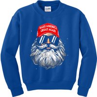 Make A Christmas Great Again Xmas Trump Santa Kids Sweatshirt