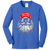 Make A Christmas Great Again Xmas Trump Santa Kids Long Sleeve Shirt