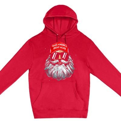 Make A Christmas Great Again Xmas Trump Santa Premium Pullover Hoodie