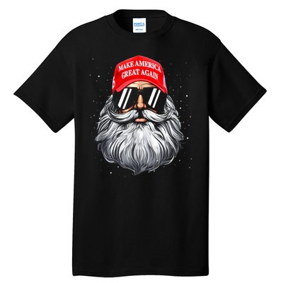 Make A Christmas Great Again Funny Xmas Trump Santa Pajamas Gift Tall T-Shirt