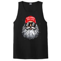 Make A Christmas Great Again Funny Xmas Trump Santa Pajamas Gift PosiCharge Competitor Tank