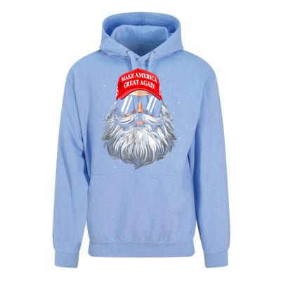 Make A Christmas Great Again Funny Xmas Trump Santa Pajamas Gift Unisex Surf Hoodie