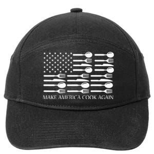 Make America Cook Again Cooking Chef 7-Panel Snapback Hat