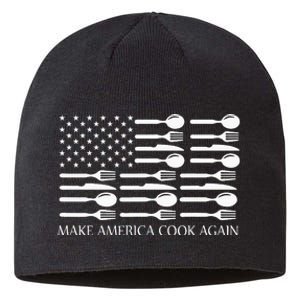 Make America Cook Again Cooking Chef Sustainable Beanie