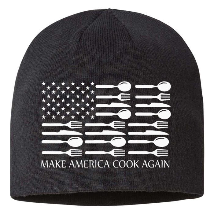 Make America Cook Again Cooking Chef Sustainable Beanie