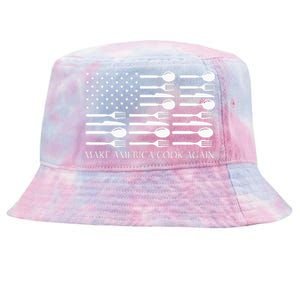 Make America Cook Again Cooking Chef Tie-Dyed Bucket Hat