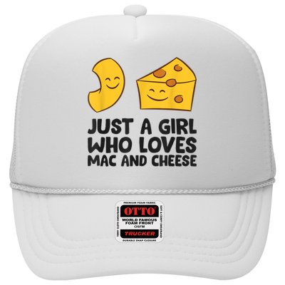 Macaroni And Cheese Just A Girl Who Loves Mac And Cheese Trucker Hat