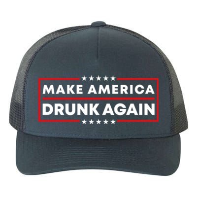 Make America Drunk Again Patriotic 4th Of July Beer Ing Meaningful Gift Yupoong Adult 5-Panel Trucker Hat