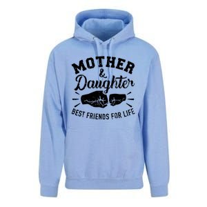 Mother And Daughter Best Friends For Life Mom Unisex Surf Hoodie