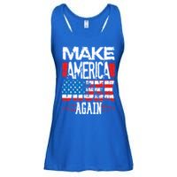 Make America Drunk Again Meaningful Gift Ladies Essential Flowy Tank