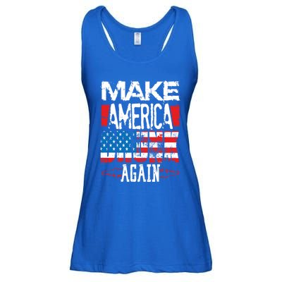 Make America Drunk Again Meaningful Gift Ladies Essential Flowy Tank