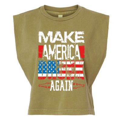 Make America Drunk Again Meaningful Gift Garment-Dyed Women's Muscle Tee